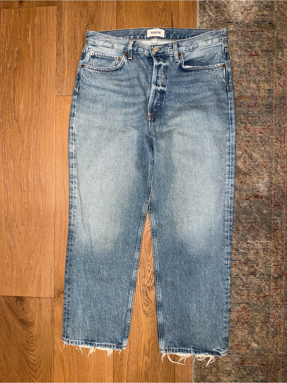 AGOLDE 90’s crop jeans size 29 - Picture 2 of 2